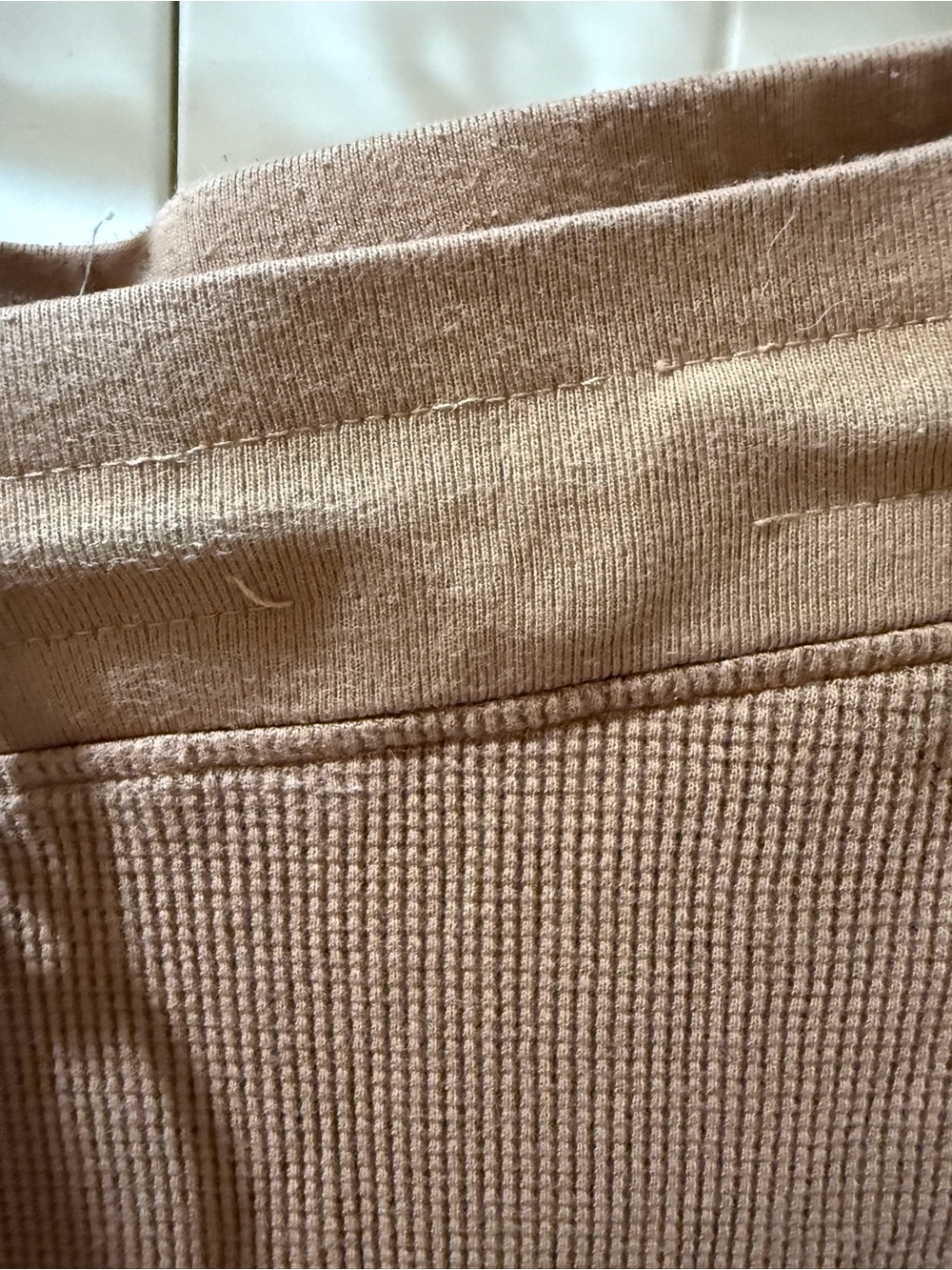 Mate the Label Organic Thermal Wide Leg Pant - Picture 3 of 5